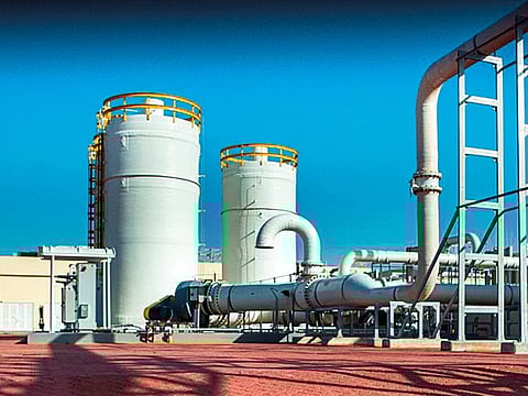 With a capacity of 375,000 cubic metres of water in this stage, the combined capacity of the municipality’s Warsan and Jebel Ali plants will go up to about a million cubic metres per day.