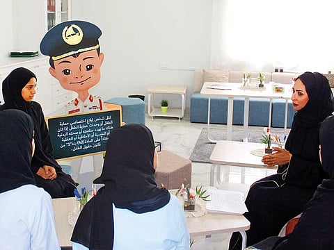Dubai police trained 204 safety ambassadors from 18 schools in Dubai
