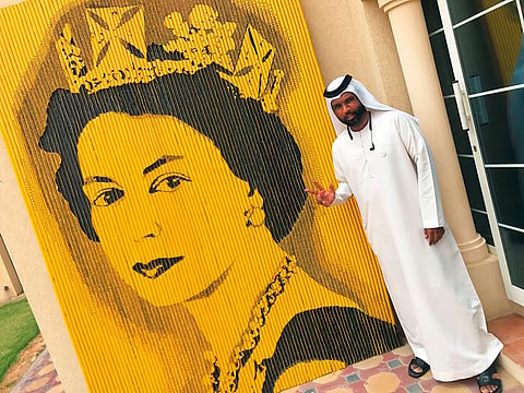 Abdul Rauf Khalfan’s end goal is to get his creations showcased in a gallery.