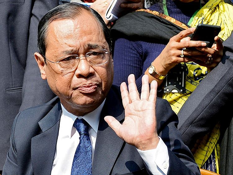 Chief justice of India Ranjan Gogoi