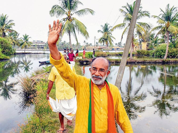 BJP candidate for Ernakulam, Alphons Kannanthanam