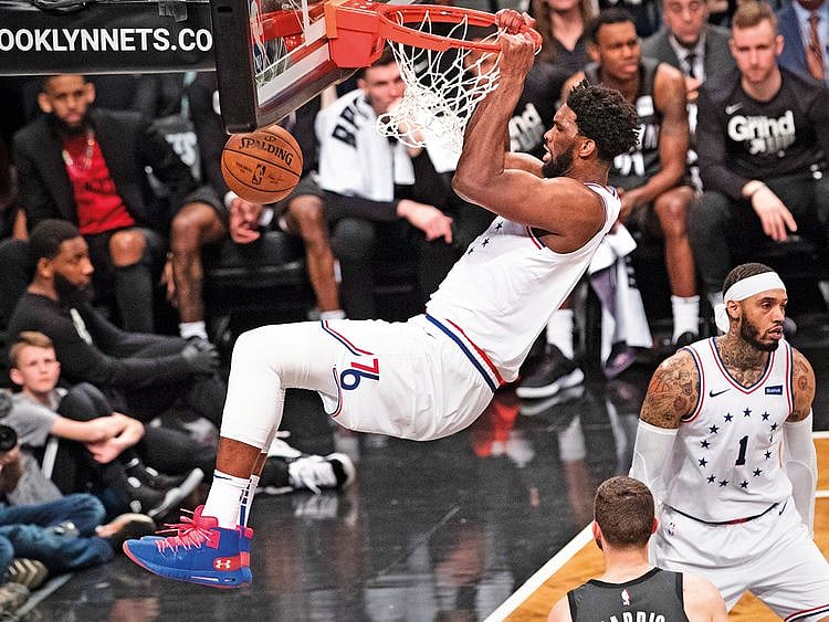 Philadelphia 76ers center Joel Embiid