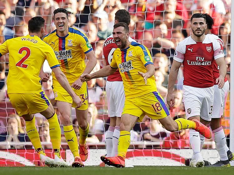 Crystal Palace's James McArthur
