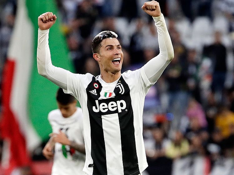 Juventus' Cristiano Ronaldo