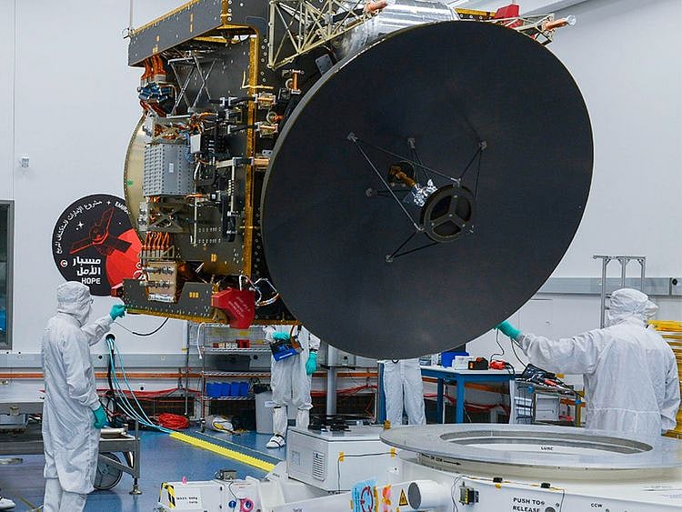Most of the Hope probe