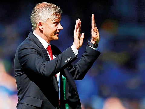 Manchester United manager Ole Gunnar Solskjaer