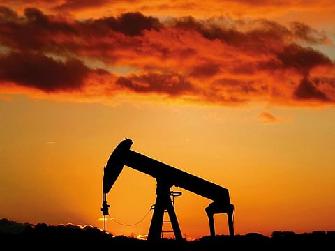 An oil pump near Strasbourg. The spot price surge has put the Brent forward curve into steep backwardation.