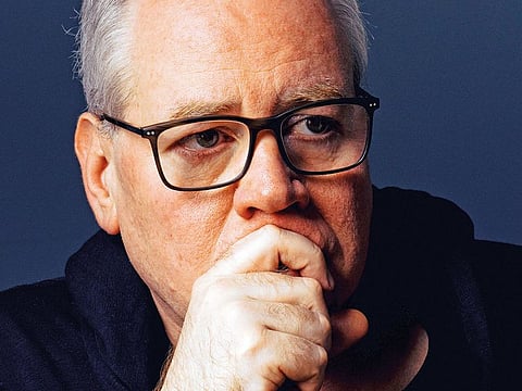 Bret Easton Ellis in West Hollywood, California.