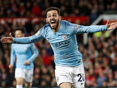 Manchester City's Bernardo Silva.