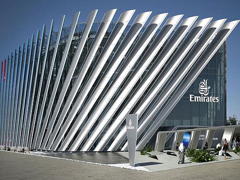 A look at the Expo 2020 Emirates pavillion