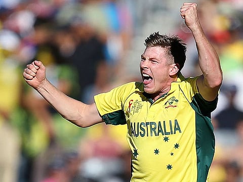 Australian cricketer James Faulkner