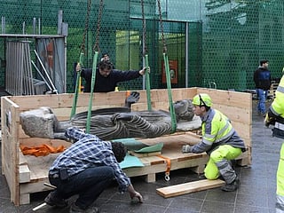 Emirates transports 2000-year-old Buddha between Pakistan and Switzerland