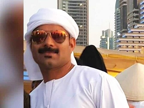 The profile picture of Sahad Abdul Salam, an Indian father of two from Kollam, Kerala.