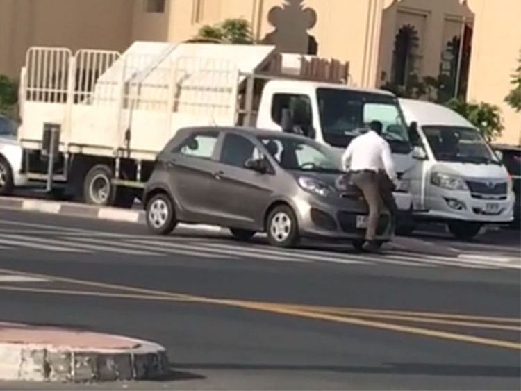 Screen grab viral video 