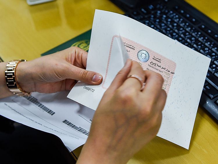 Visa, GDRFA