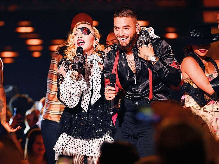 190502 madonna and maluma