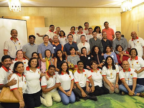 Marriage Encounter-UAE participants at St Mary’s Church. More than 1.9 million couples in over 100 countries have experienced it, including over 1,000 in the UAE in 20 years.