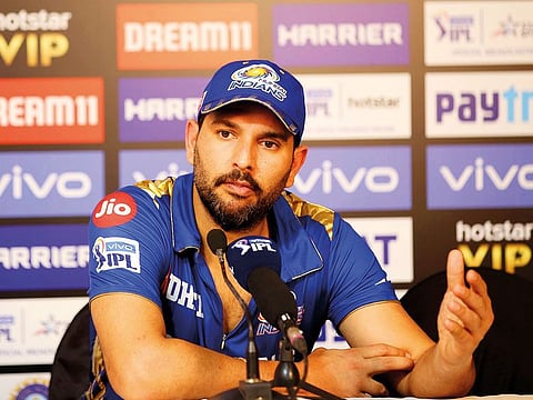 Yuvraj Singh has not been part of the playing XI for the Mumbai Indians in the recent matches.