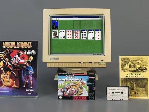  In this April 10, 2019 photo provided by the Strong Museum in Rochester, N.Y., the video games inducted into the museum’s World Video Game Hall of Fame on Thursday, May 2, 2019 are shown.