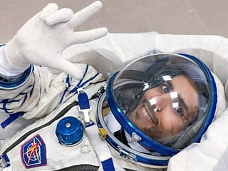 Watch: Emirati astronauts get their seats fitted for spaceflight