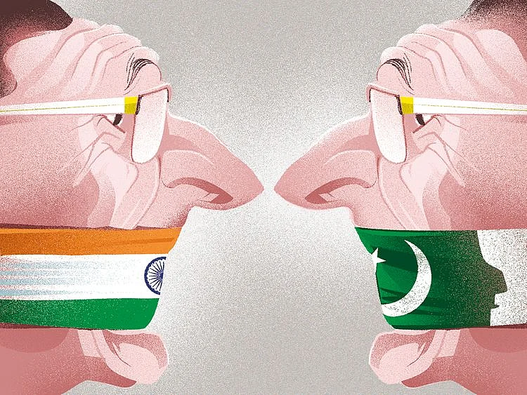 India, Pakistan waging war on their own media