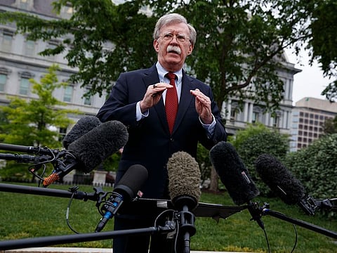 Former US national security adviser John Bolton