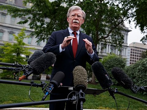 Former US national security adviser John Bolton