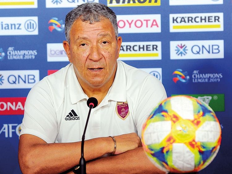 Al Wahda’s coach Henk ten Cate