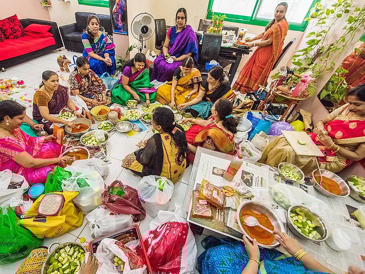 Women from Telangana and Andhra Pradesh