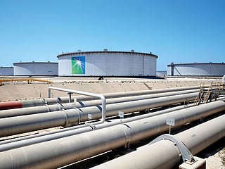 An oil facility belonging to Saudi Aramco. Picture for illustrative purposes. 