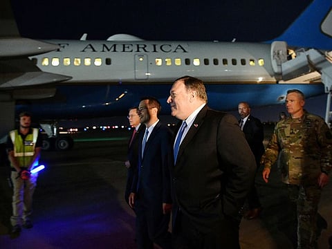 U.S. Secretary of State Mike Pompeo arrives in Baghdad late Tuesday.