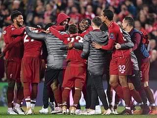 Liverpool’s waves of red fury end in joyous bedlam