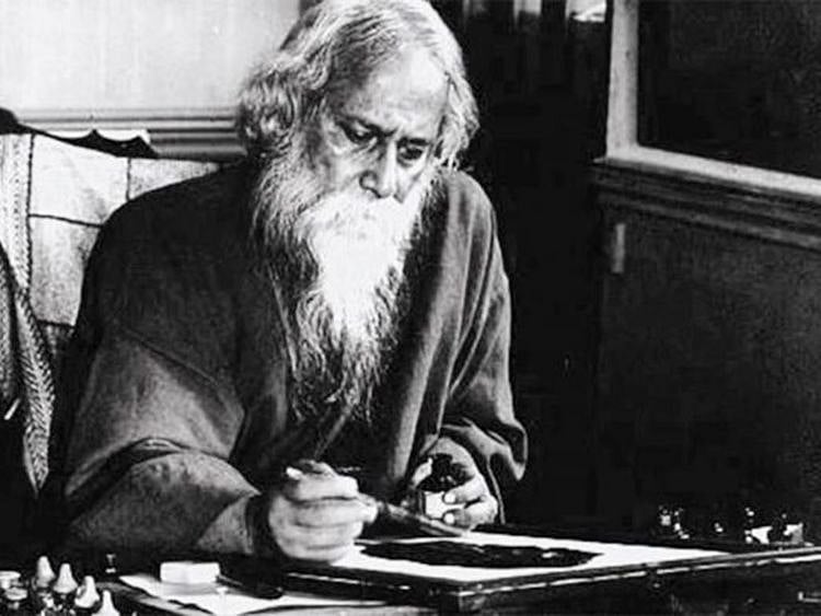 Nobel laureate Indian poet Rabindranath Tagore