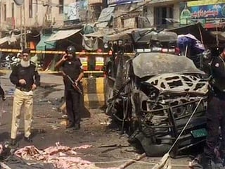 Death toll in Lahore Pakistan blast increased to 10, 24 injured 