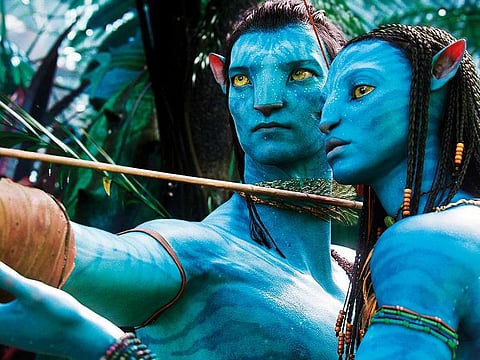 Sam Worthington and Zoe Saldana in ‘Avatar’ (2009).