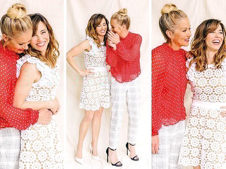 Christina Applegate and Linda Cardellini play unlikely friends in ‘Dead to Me’.