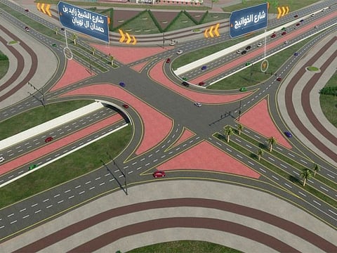 The Khawaneej Corridor and Mushrif Park Project covers the construction of three main junctions at Khawaneej Street and Al Amardi Street. Work includes construction of an underpass at Khawaneej Street with three lanes in each direction, along with a surface junction.