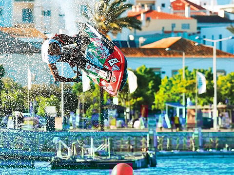 Team Abu Dhabi’s Rashid Al Mulla topped freestyle qualifying in the Grand Prix of Portugal.