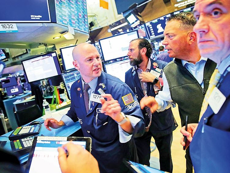 Traders at the New York Stock Exchange