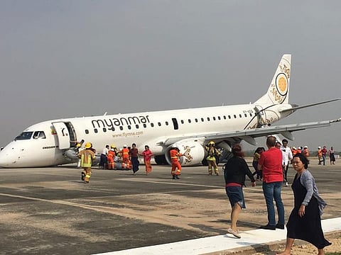 Myanmar Airlines flight UB-103