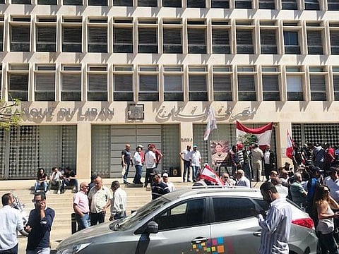 Retired Lebanese servicemen protest to save pensions