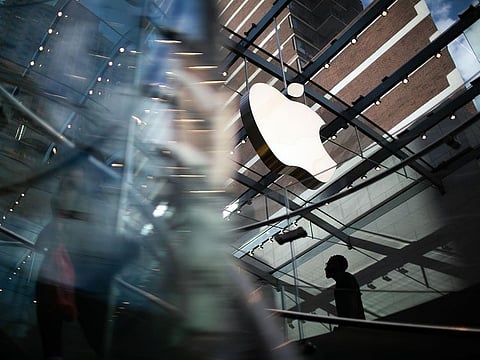 The Apple store in the SoHo neighborhood of New York.