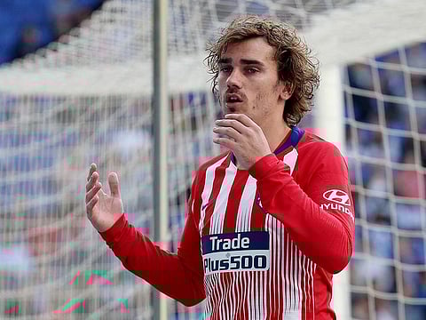 Atletico Madrid's Antoine Griezmann.