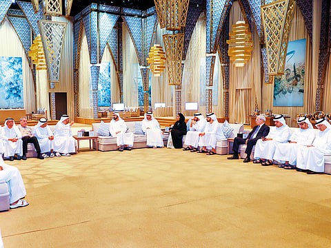 Shaikh Mohammad said the role of media outlets is far more encompassing than just covering events and disseminating information.