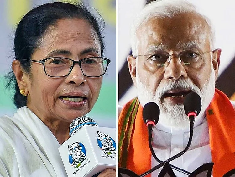 Mamata Banerjee and Narendra Modi