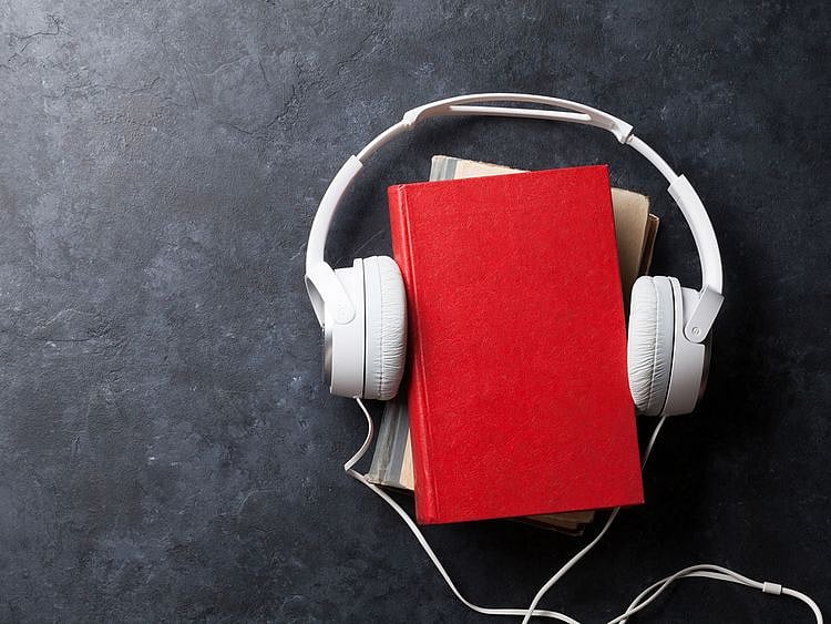 iStock-925653438 audio book books
