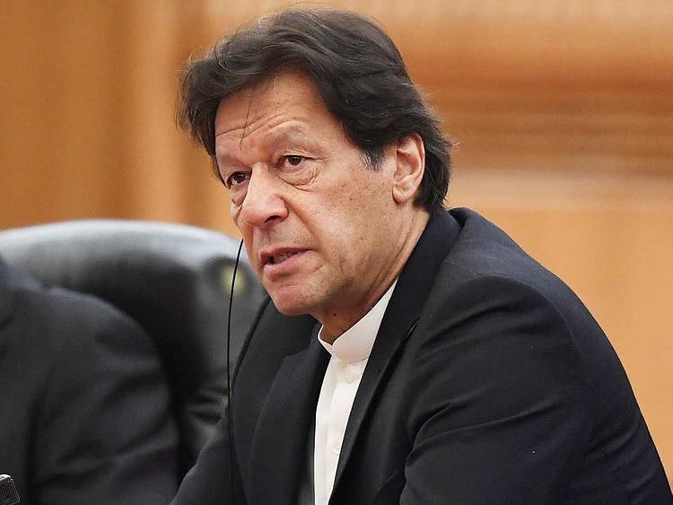 Pakistan's Prime Minister Imran Khan 