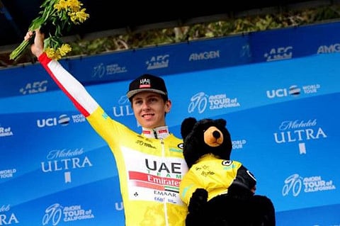 UAE Team Emirates’ Tadej Pogacar 