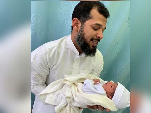 “I feel that  life has returned to me,” said the father of the abducted baby