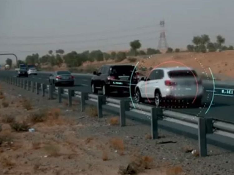 Sharjah Police tailgating campaign 